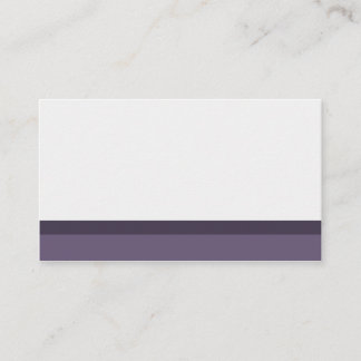 Tarjetas de lugar morado y gris