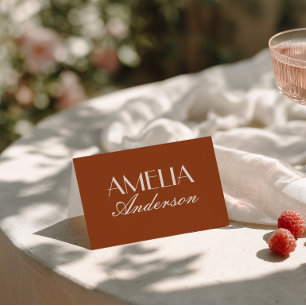 Tarjetas de lugar para boda de dinero antiguo con 