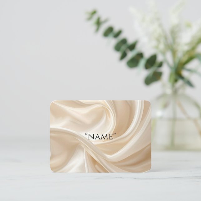 Tarjetas de lugar para boda modernas (Anverso de pie)