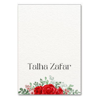 Tarjetas de lugar para boda o cumpleaños