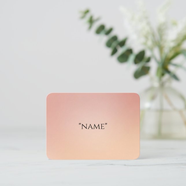Tarjetas de lugar para bodas modernas (Anverso de pie)