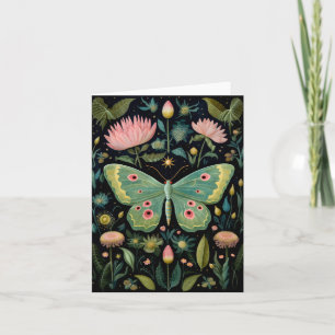Tarjetas de mariposas nocturnas impresionantes