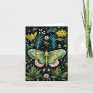 Tarjetas de mariposas nocturnas impresionantes