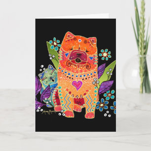 Tarjetas de mascota lisas BINDI