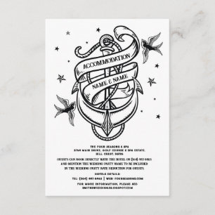 Tarjetas de matrimonio para alojamiento en Tattoo
