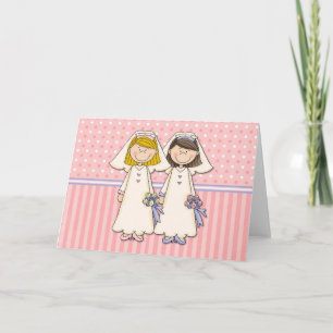 Tarjetas de matrimonio para mujeres homosexuales d