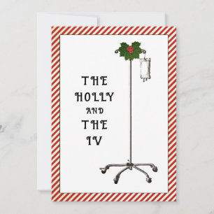 Tarjetas de médica o de Navidad de enfermería