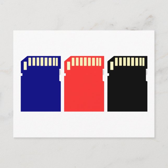 Tarjetas de memoria: tarjeta de memoria SD (Anverso)