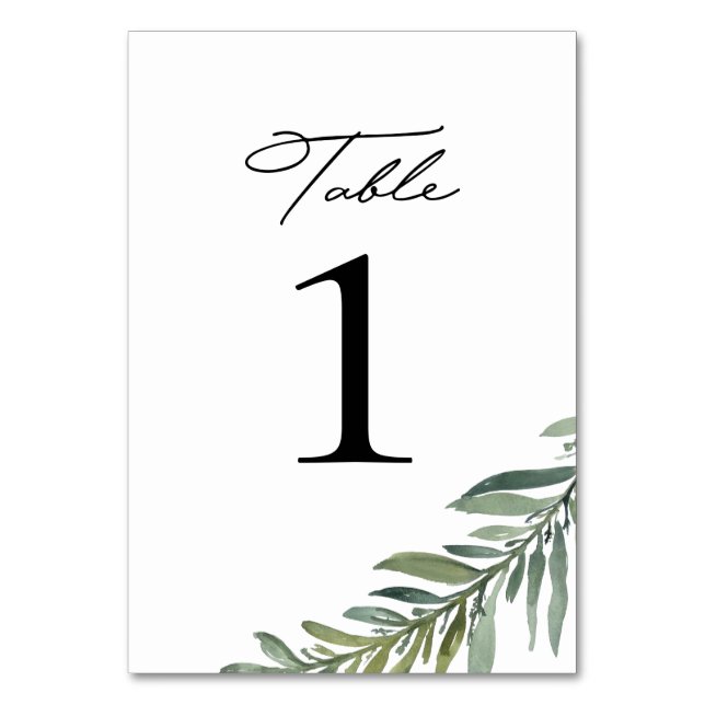 Tarjetas de mesa (Anverso)