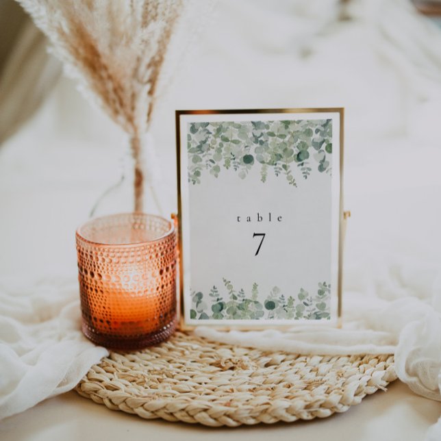 Tarjetas de mesa Boda de verde (Subido por el creador)