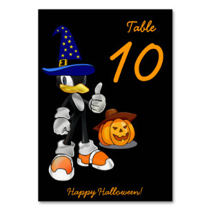 Tarjetas de mesa de Halloween para Personalizado n