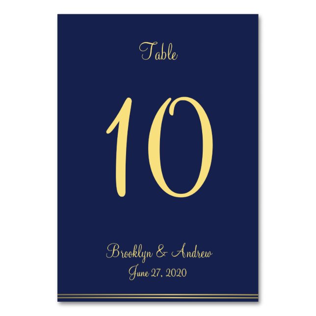 Tarjetas de mesa de las tarjetas Bodas Náuticas az (Anverso)