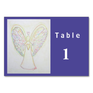 Tarjetas de mesa de Personalizado Ángel del Corazó