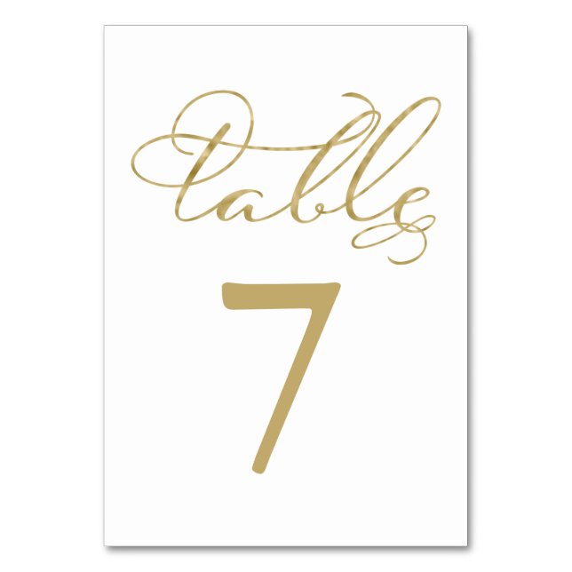Tarjetas de mesa | Elegante Boda Relieve metalizad (Anverso)