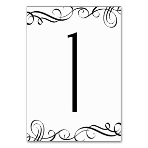 Tarjetas de mesa para bodas   Elegante industrial 