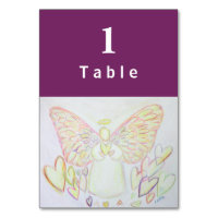 Tarjetas de mesa Personalizado Inspiradoras de Ang