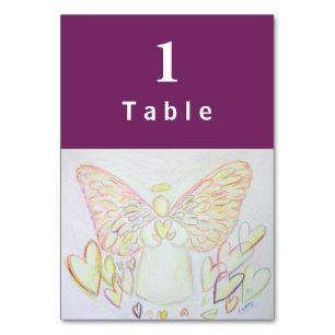 Tarjetas de mesa Personalizado Inspiradoras de Ang