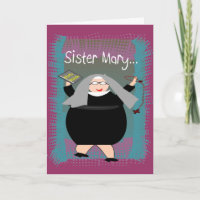 Tarjetas de monjas~~Humor tonto de monjas católica
