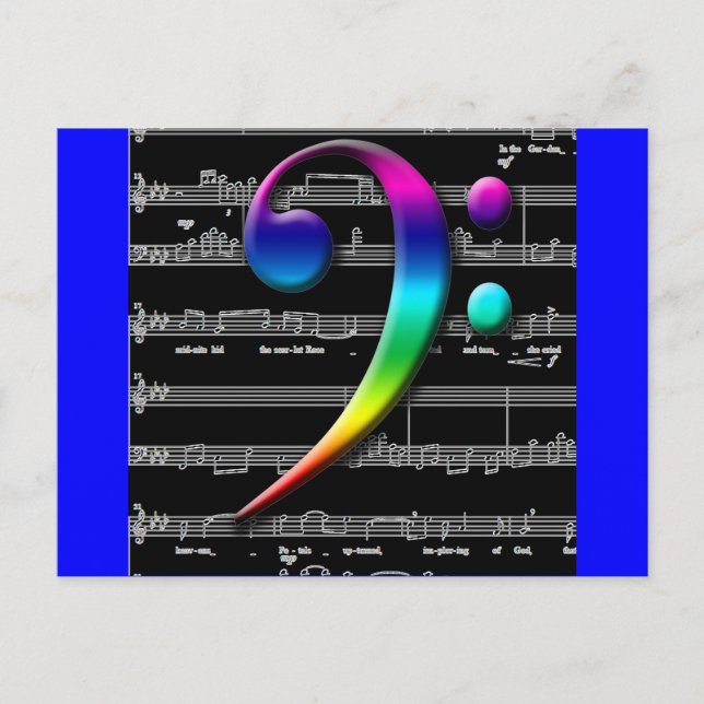 Tarjetas de música y Pegatinas (Anverso)