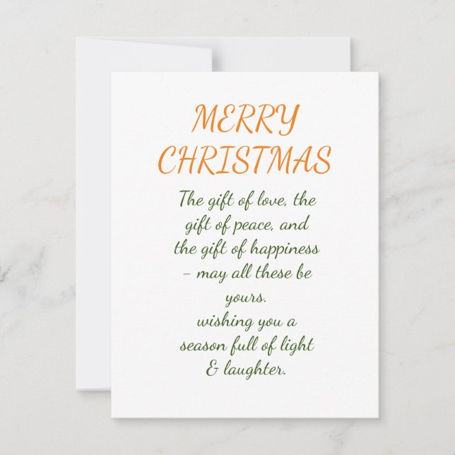 Tarjetas de navidad (Anverso)