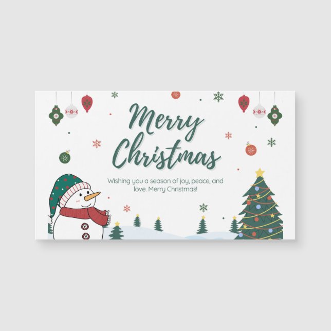 Tarjetas de Navidad (Anverso)