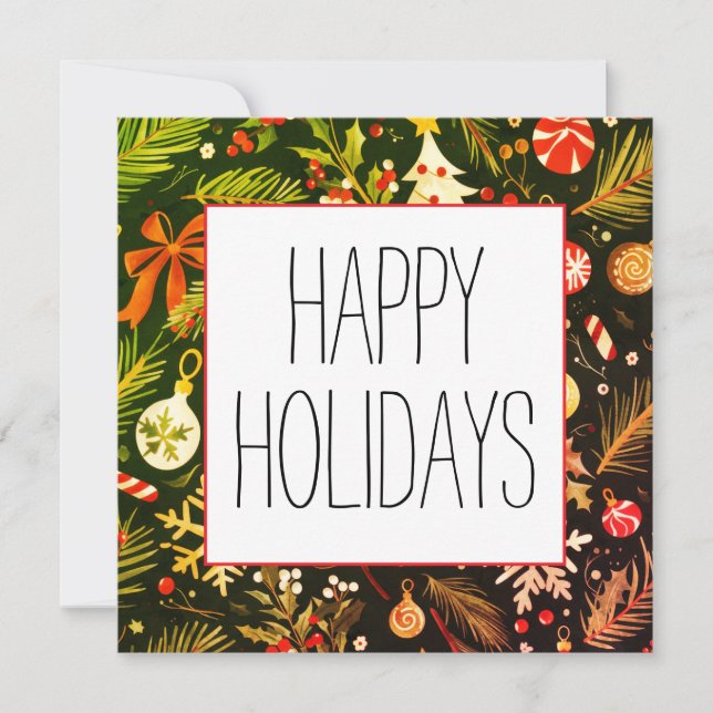 Tarjetas de navidad (Anverso)