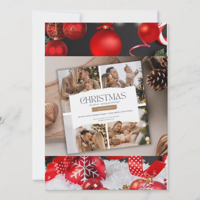 tarjetas de Navidad (Anverso)