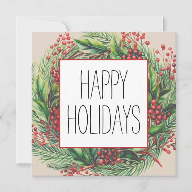 Tarjetas de navidad (Anverso)