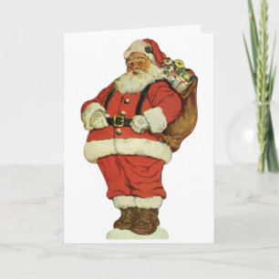 Tarjetas de Navidad antiguas fáciles de personaliz