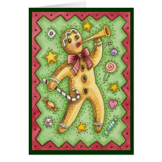 Tarjetas de Navidad antiguas fáciles de personaliz (Frente)