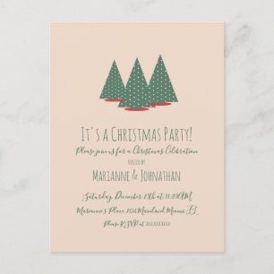 Tarjetas De Navidad Árboles De Navidad Partido