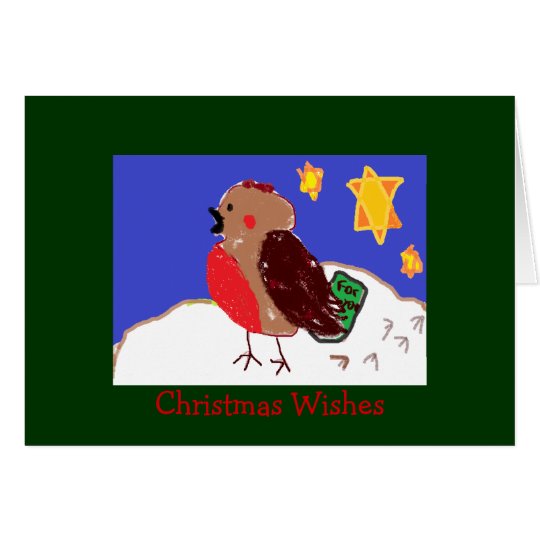 Tarjetas de Navidad atractivas del petirrojo