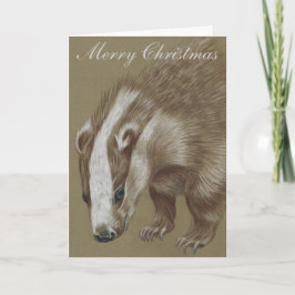 Tarjetas de Navidad británicas de la fauna del