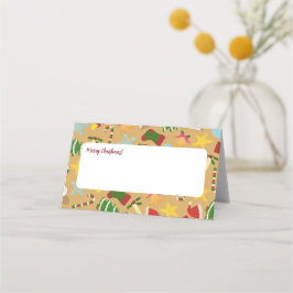 Tarjetas de Navidad Cálidas para la Mesa - Decorac