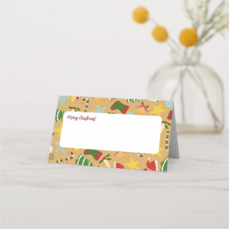 Tarjetas de Navidad Cálidas para la Mesa - Decorac