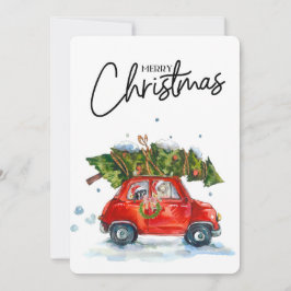 Tarjetas de navidad con árbol