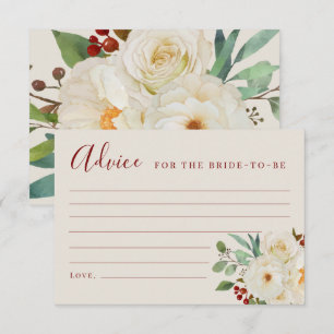Tarjetas de navidad con consejos de novias florale