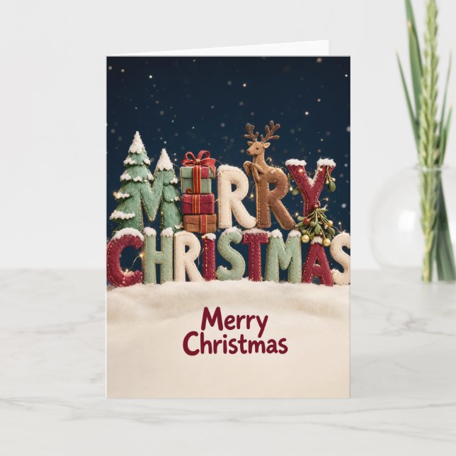 Tarjetas de Navidad con Errores Tipográficos (Anverso)