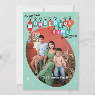 Tarjetas de Navidad con Fotos Retro Antiguas