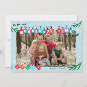 Tarjetas de Navidad con Fotos Retro de los 50