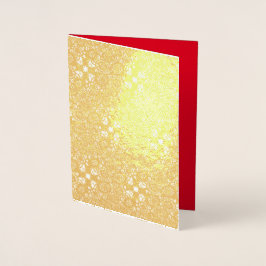 Tarjetas de Navidad con Holograma Verde Rojo Negro