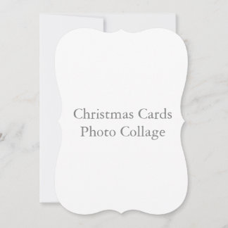 Tarjetas de Navidad con soporte de 5" x 7" collage