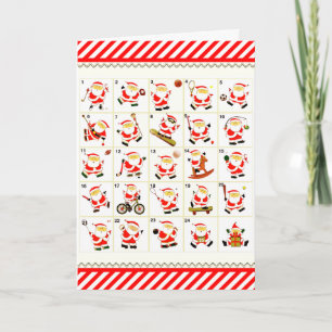 Tarjetas de Navidad con tema deportivo