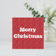 Tarjetas de Navidad de Árboles de Navidad y Copos