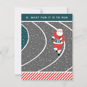 Tarjetas de Navidad de atletismo