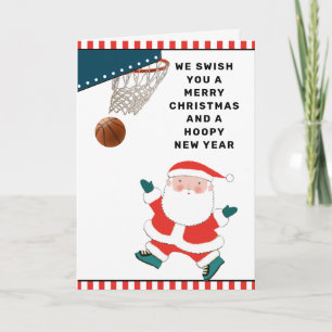 Tarjetas de Navidad de Baloncesto