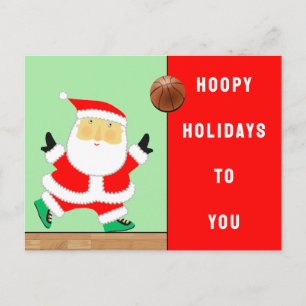 Tarjetas de Navidad de Baloncesto