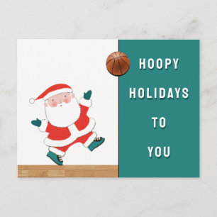 Tarjetas de Navidad de Baloncesto