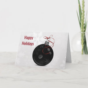 tarjetas de Navidad de bolos