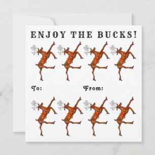 Tarjetas de Navidad de Dinero Divertido